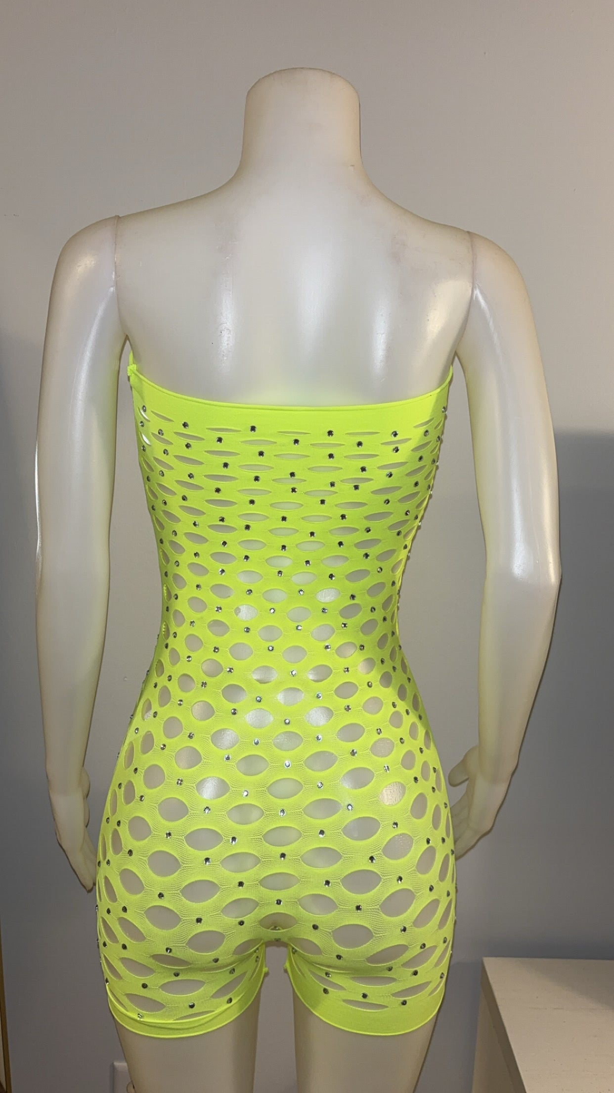 Genie Romper in Neon