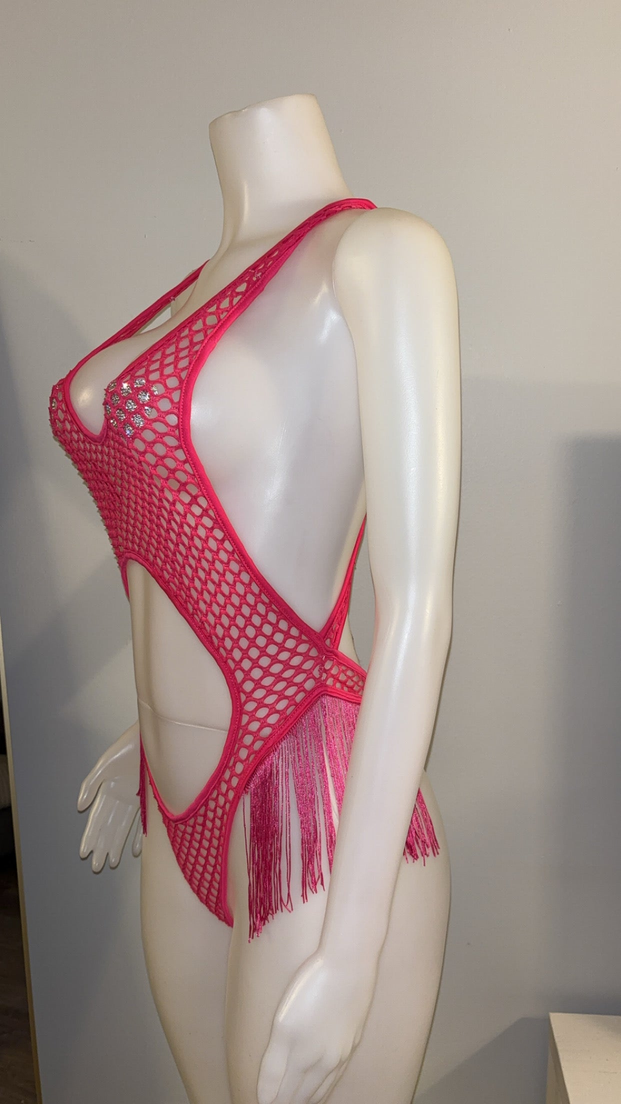 Attention Grabber OnePiece in HotPink