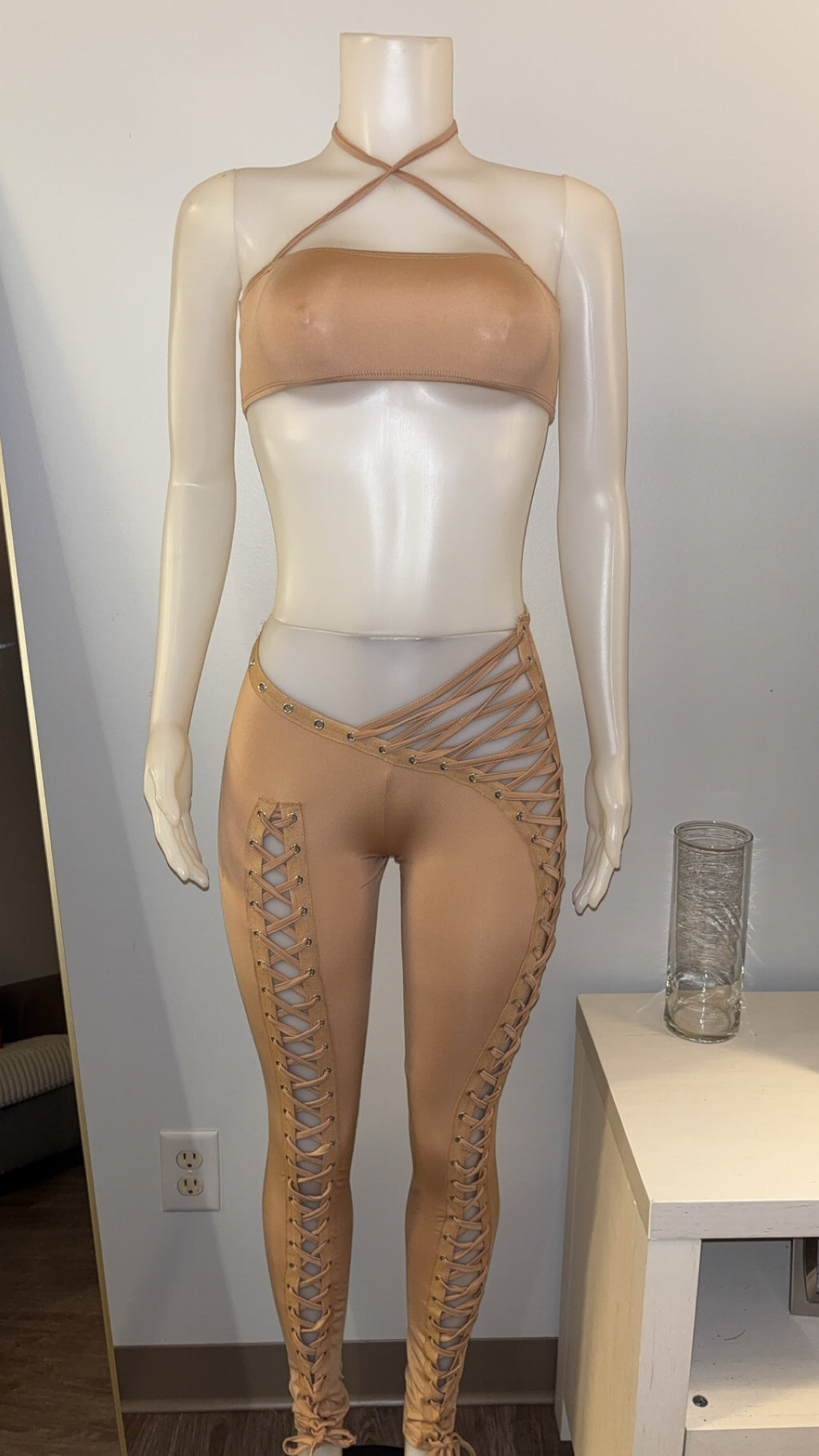 All Tied Up Set in Tan