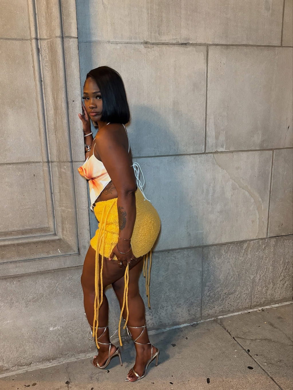Daze Skirt in Yellow