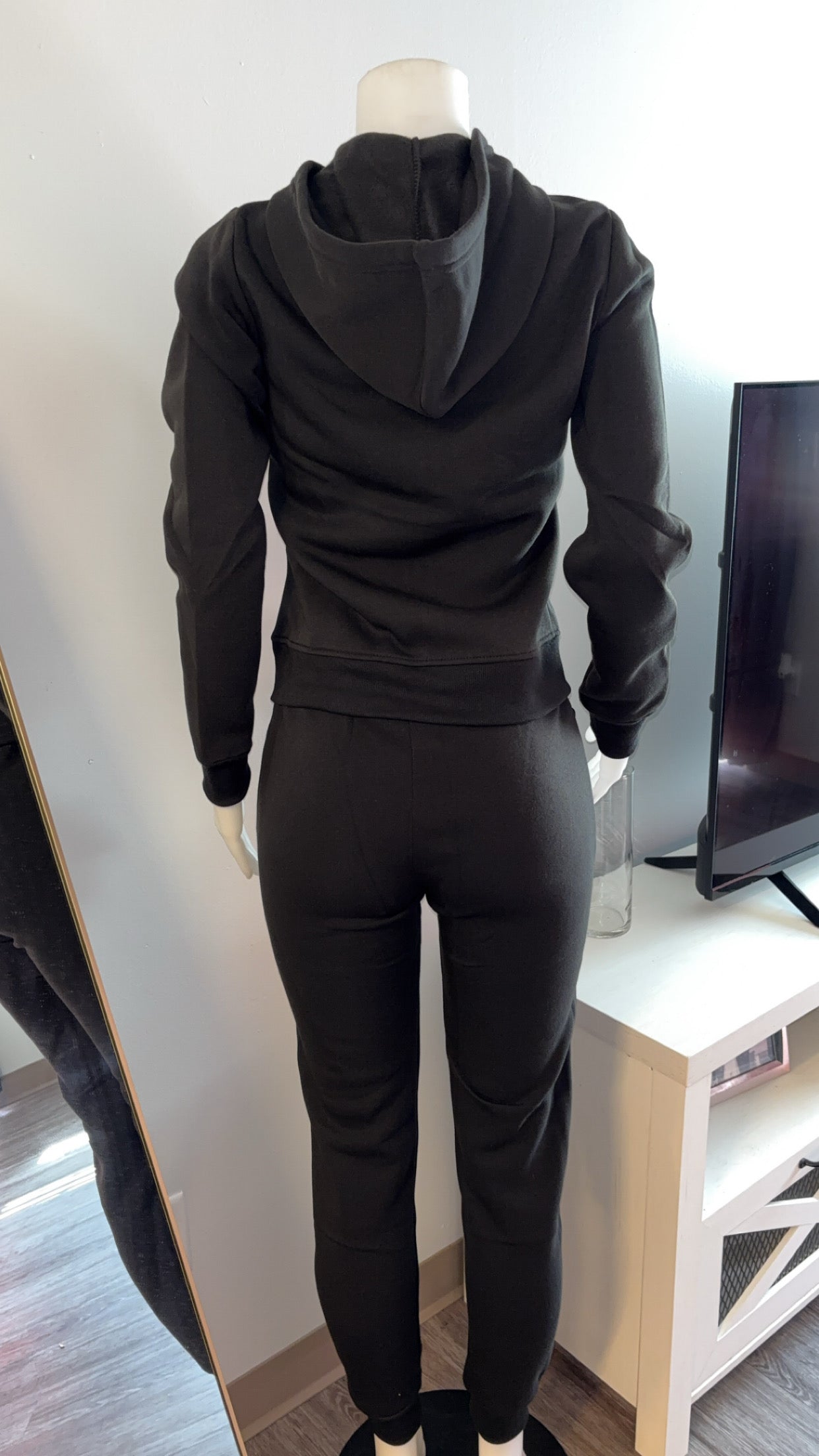 Cozy Fleece Set in Black