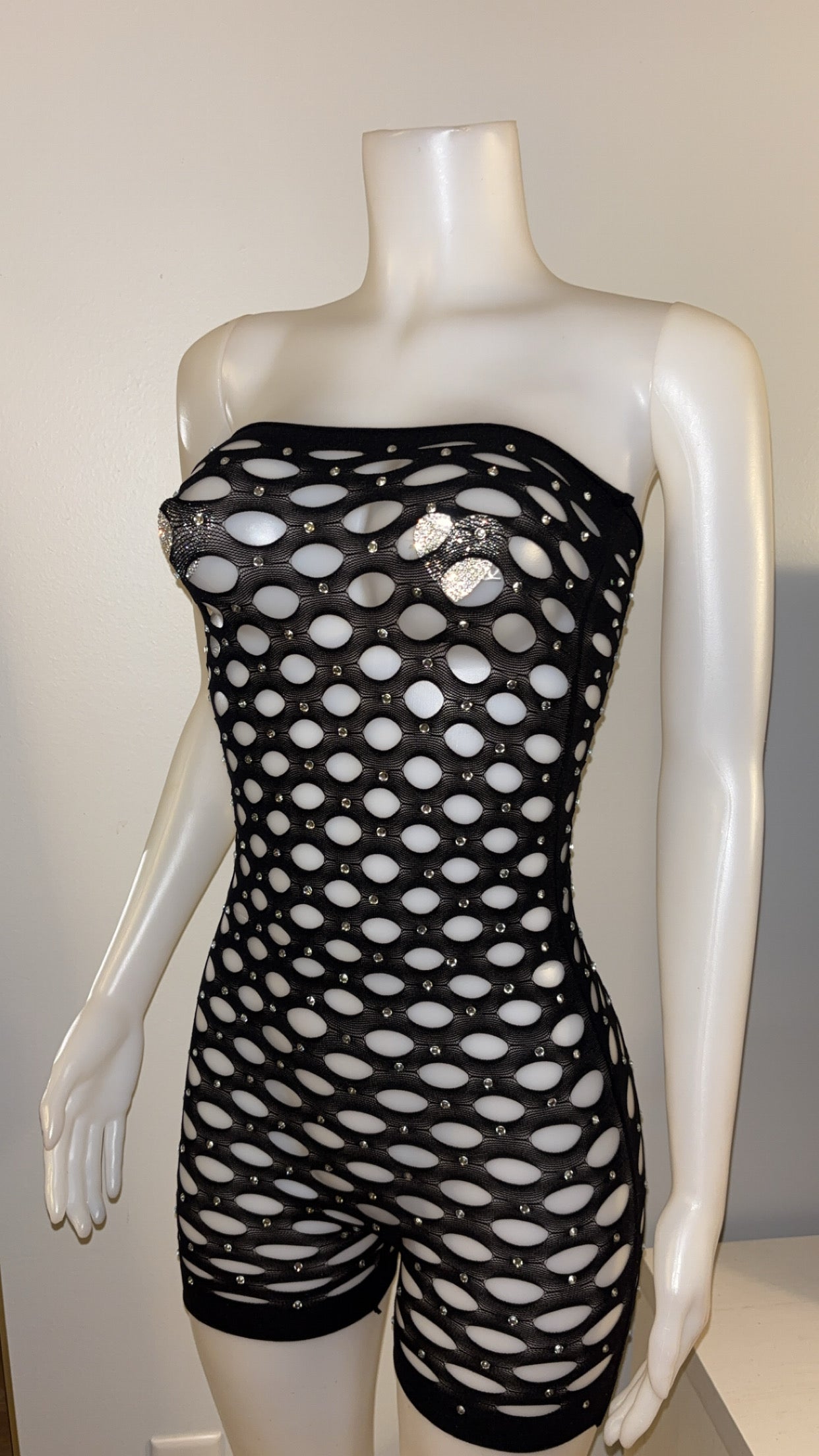 Genie Romper in Black