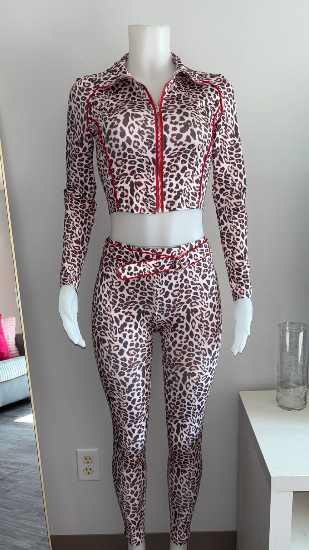 Red Rebel Pant Set