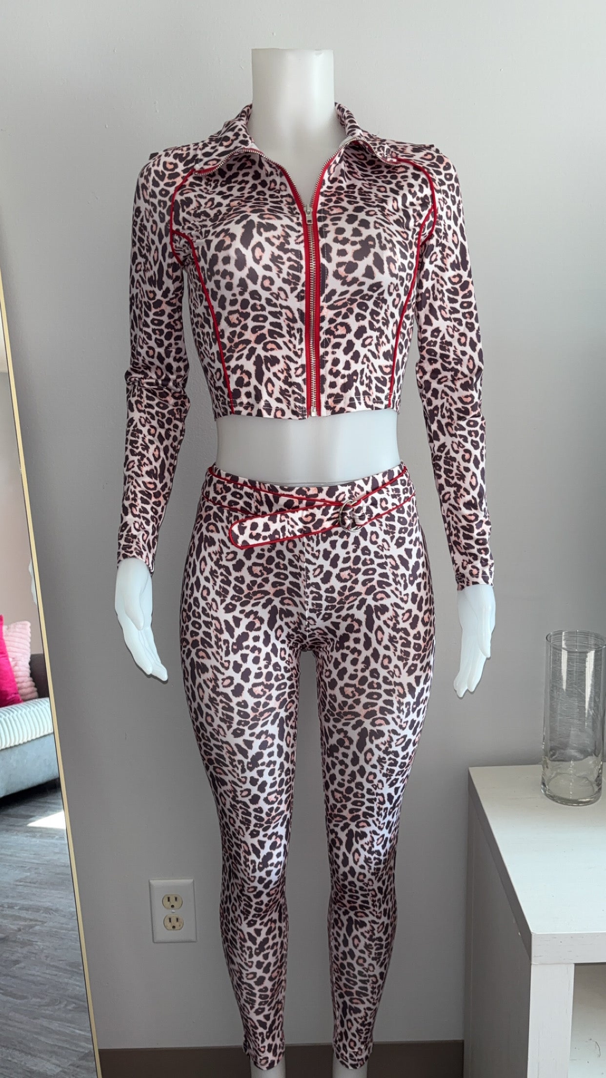 Red Rebel Pant Set