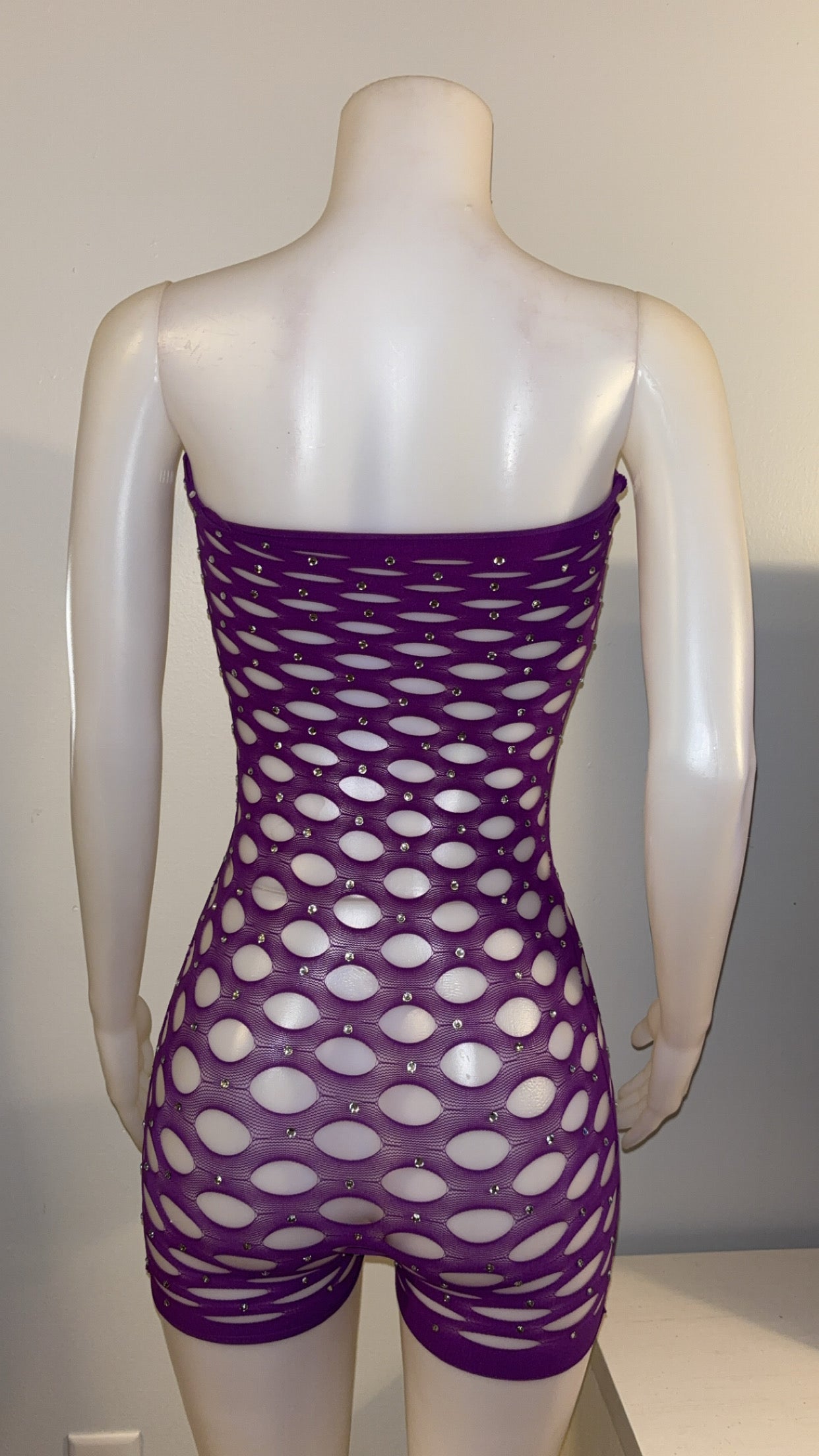 Genie Romper in Purple