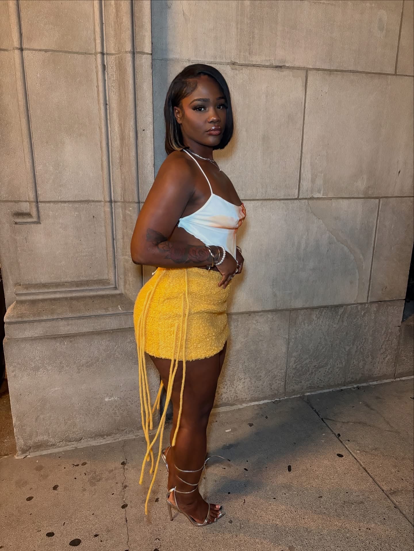 Daze Skirt in Yellow