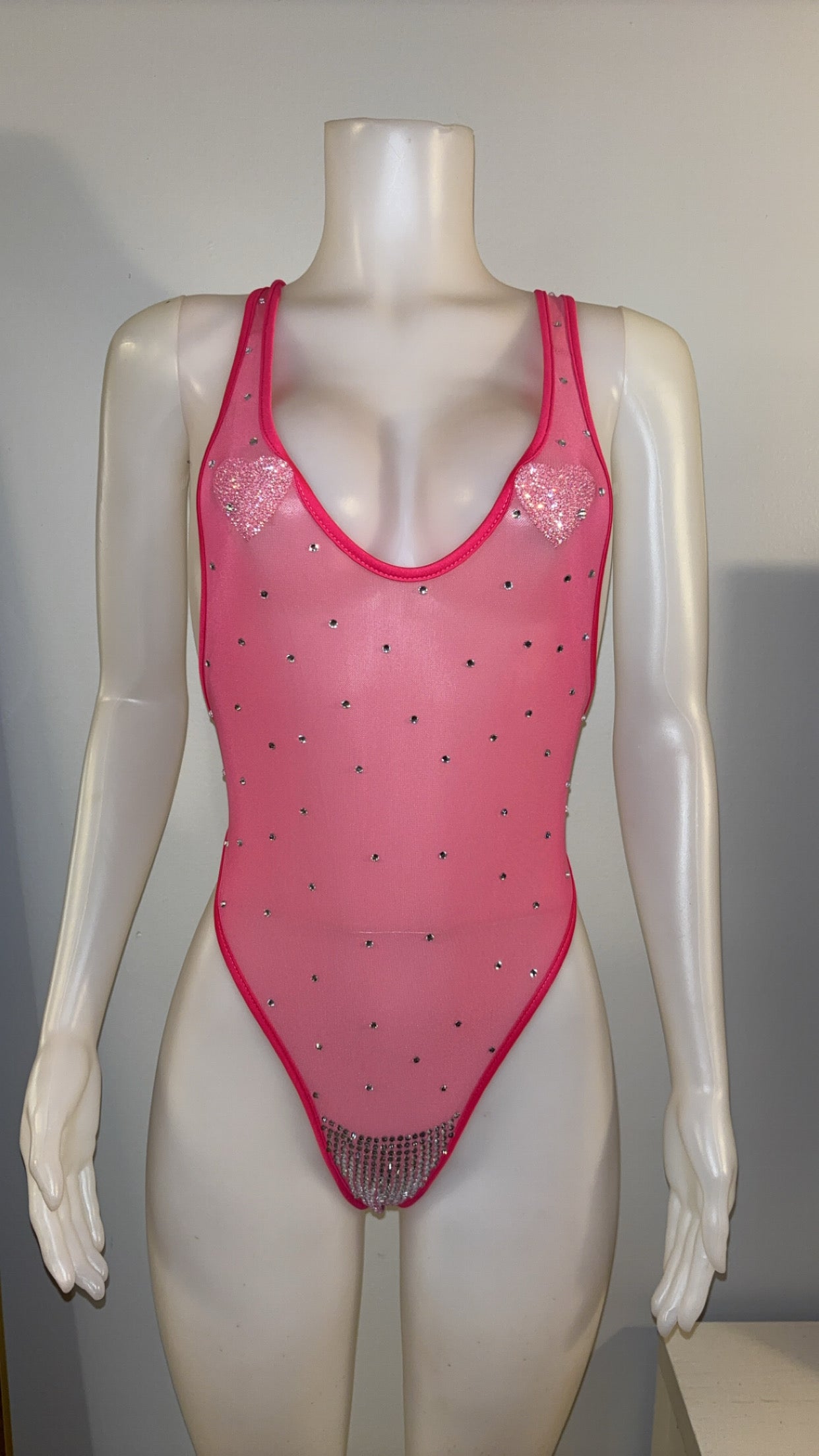 Iced OnePiece in HotPink
