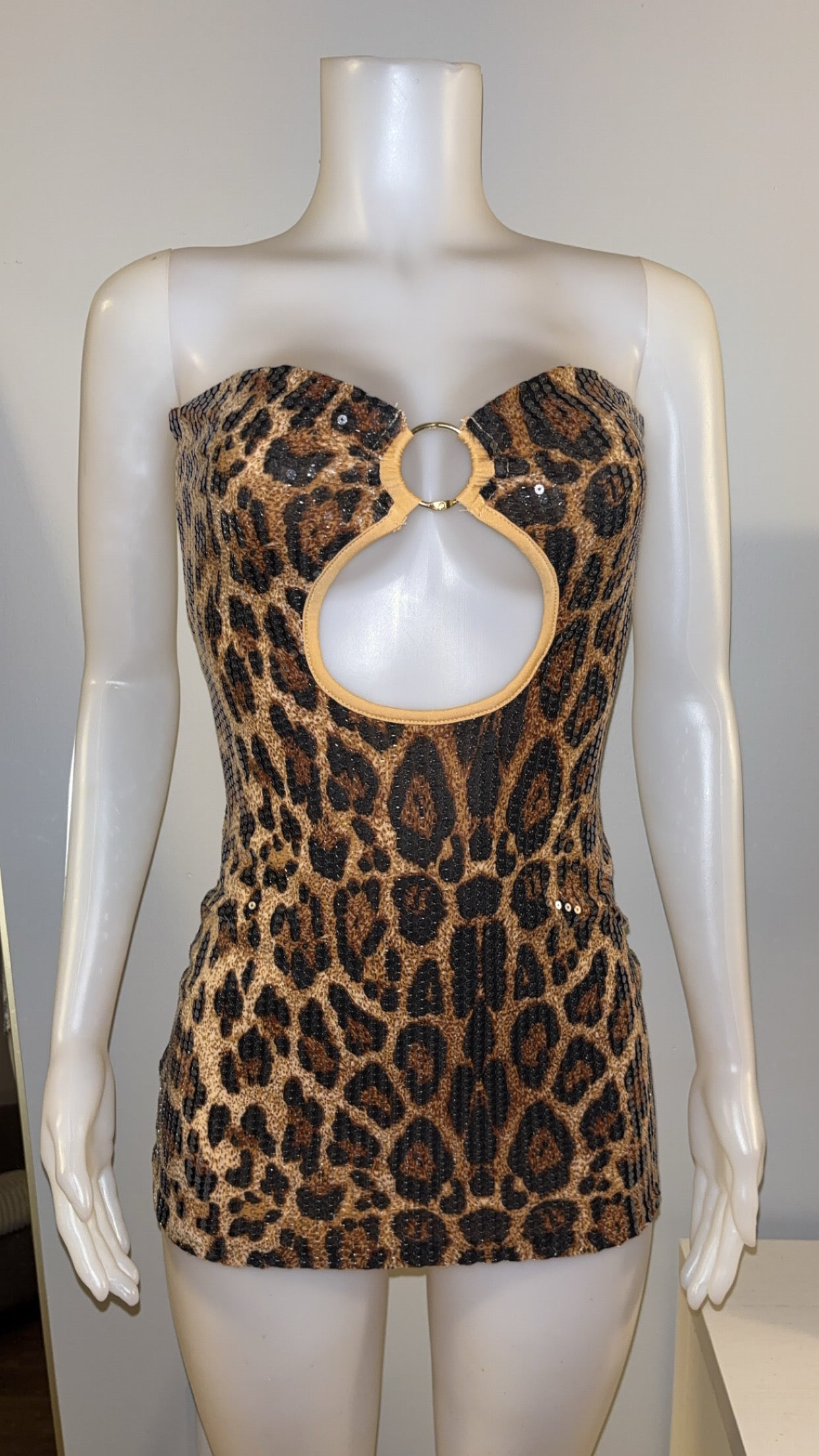 Leopard Mini Dress