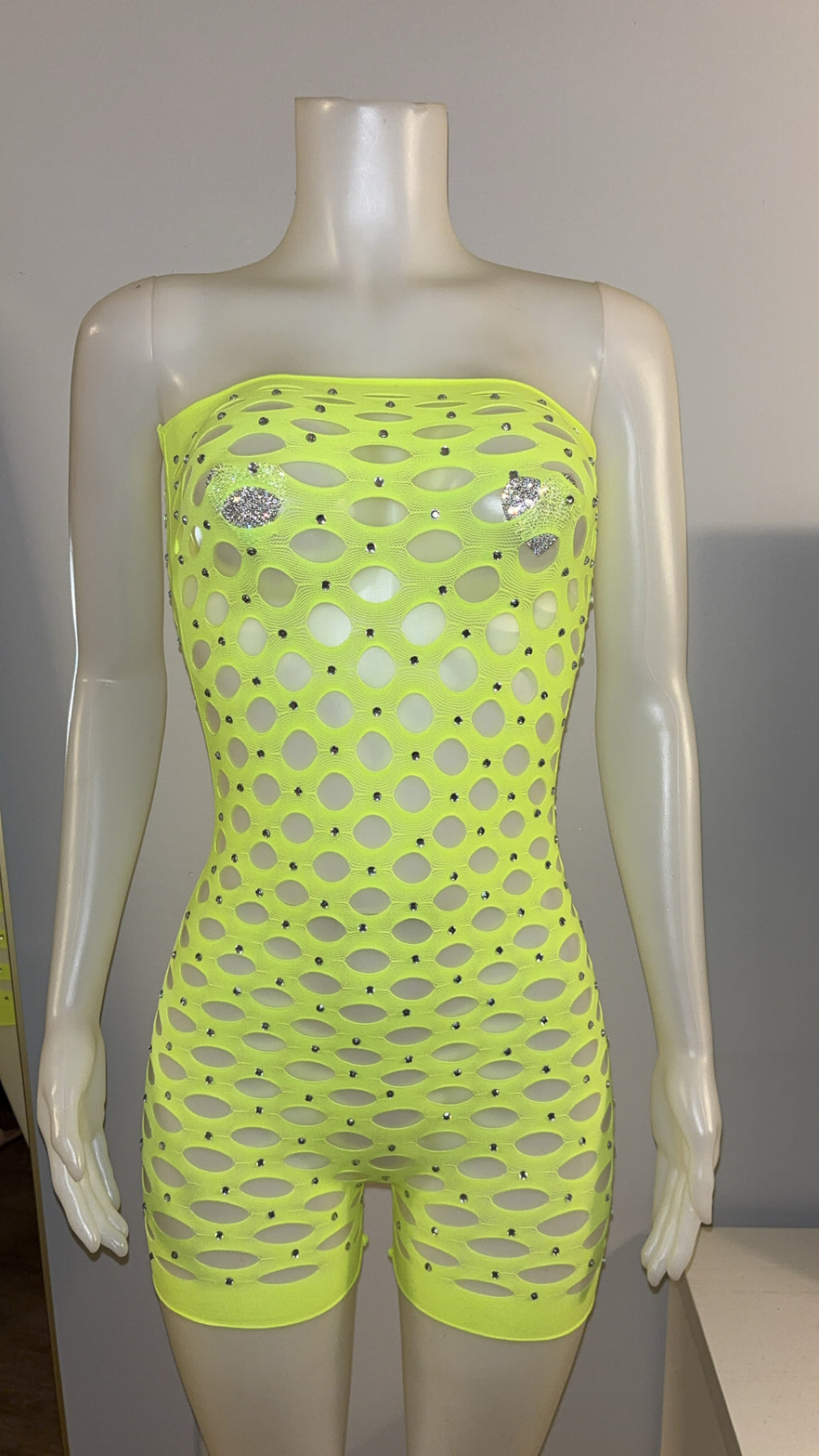 Genie Romper in Neon