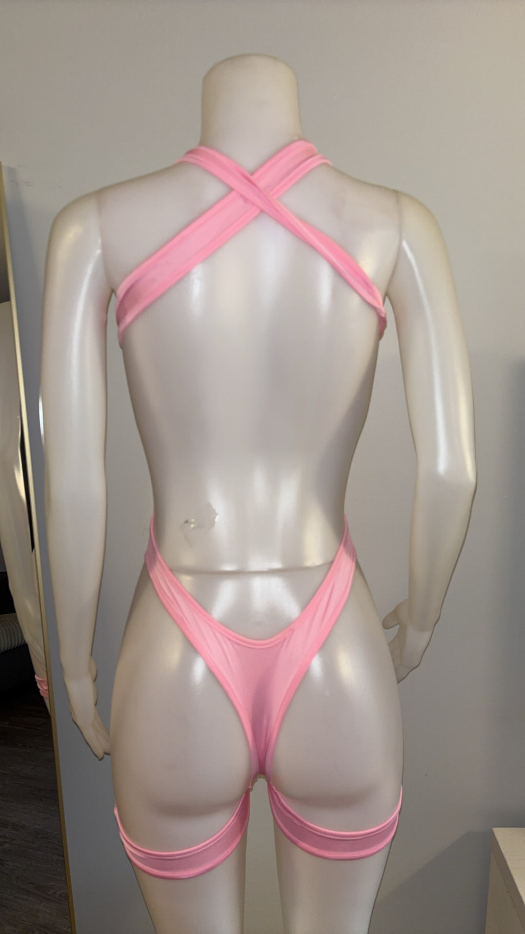 Night Life Romper in Pink