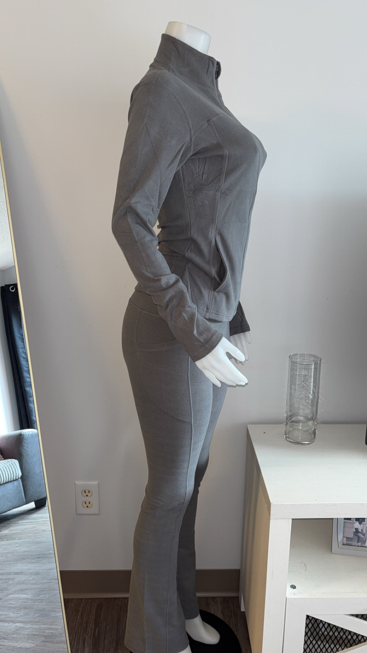 Dej Fleece Set in Grey