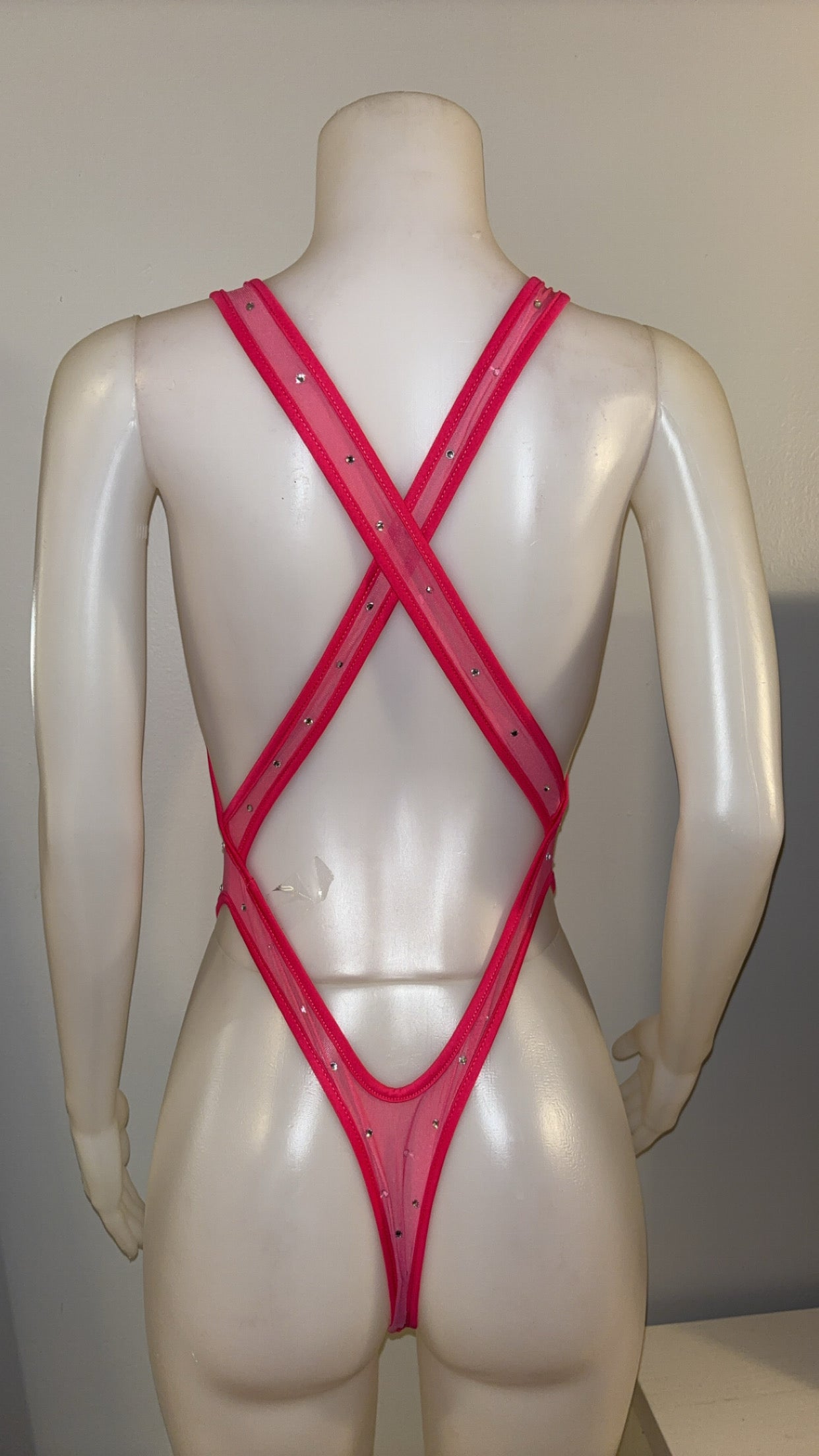 Iced OnePiece in HotPink